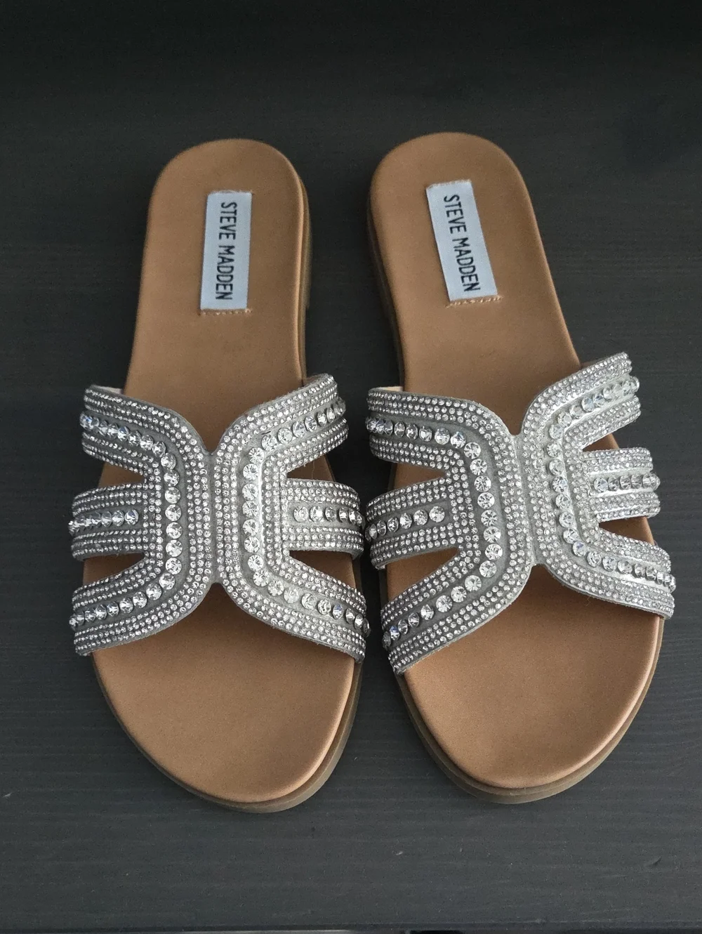 Steve Madden Rhinestone Sandals